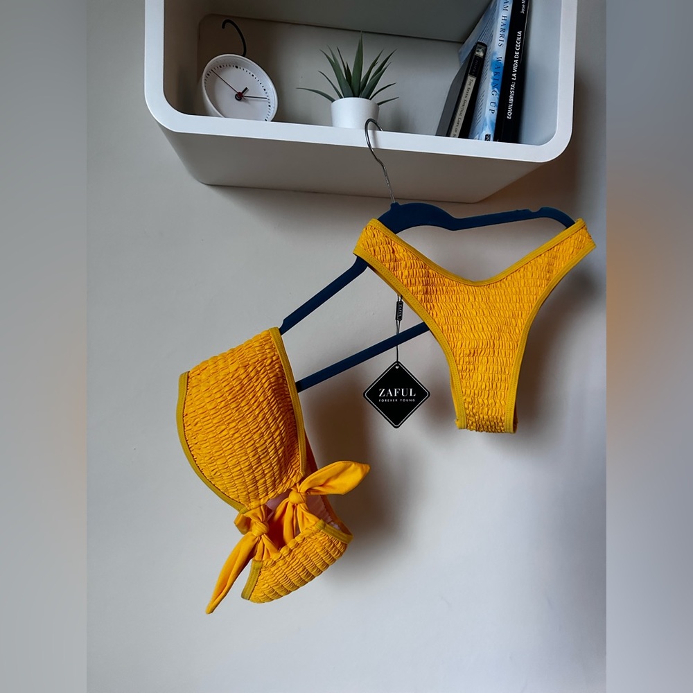 Bright Yellow Bikini (Zaful)